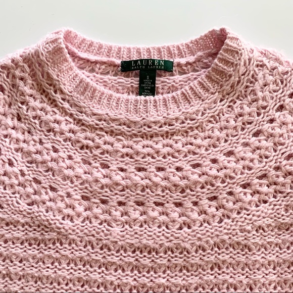 🌸Ralph Lauren🌸 Long Sleeve Sweater Size Small Pink Good Condition - Picture 4 of 11